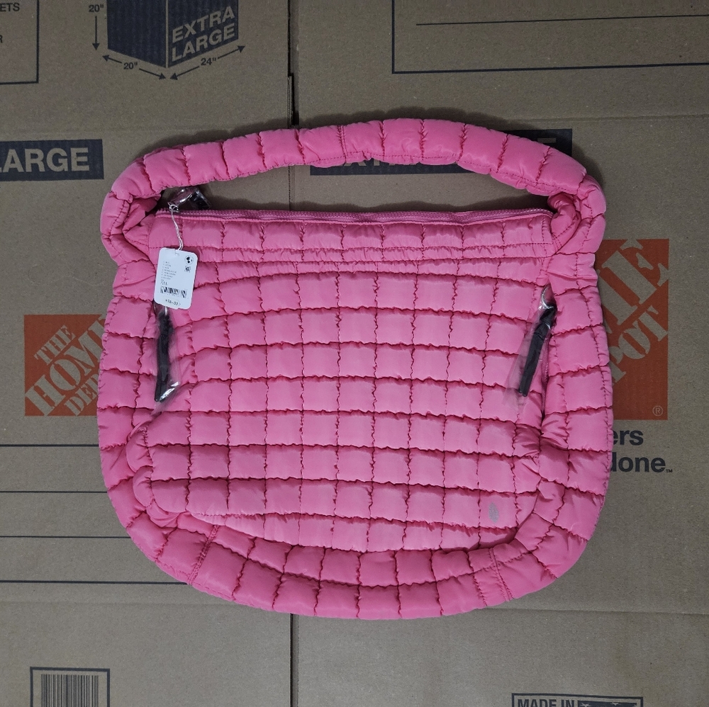 FP Movement Quilted Carryall Pink
